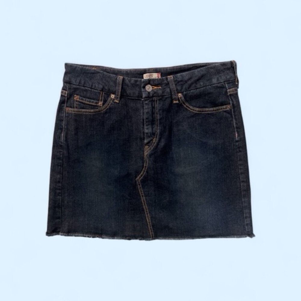 LEVI'S JEANS Denim Mini Skirt